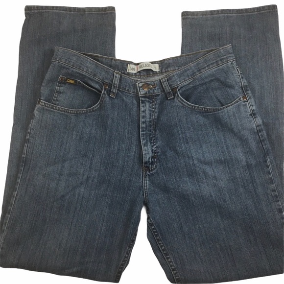 Vintage Lee Relaxed Fit Straight Leg Jeans 34x32 - Picture 1 of 14